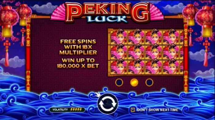 Strategi Jitu Menangkan Slot Peking Luck Pragmatic